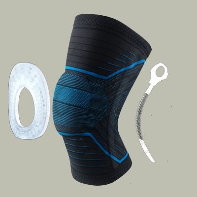 Knee Patella Protector Brace Silicone Spring Knee Pad Knee Patella Protector Brace Silicone Spring Knee Pad